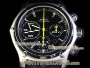 Ebel Watches 1911 BTR137 Yellow Chrono SS/LE Black Asia 7750 28800