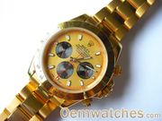 Rolex Daytona Chronograph Automatic Full Gold with Diamond Bezel