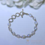 Moonstone Bracelet-Entrancing Adonis