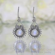 Moonstone Earring-Indie Moon