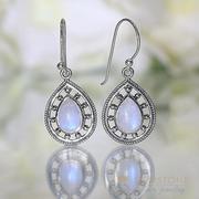 Moonstone Earring-Solemn Tribute