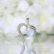 Moonstone Pendant-Cupid