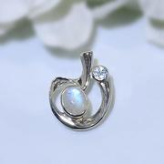 Moonstone Pendant-Eternal Love