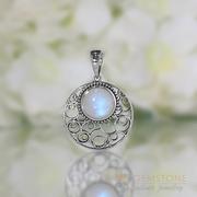 Moonstone Pendant-Filigree