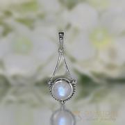 Moonstone Pendant-Lunar Pendulum