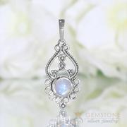 Moonstone Pendant-Silent Passion