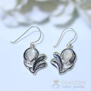 Moonstone Earring-Violet Spirit