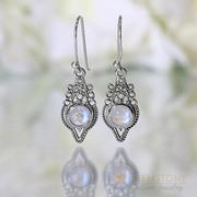  Moonstone Earring-Radiant Angel