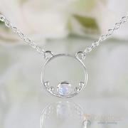 Moonstone Necklace - Moon Halo