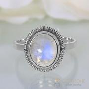 Moonstone Ring Sparkling Charisma