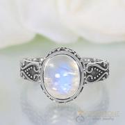 Moonstone Ring Sparkling Moonshine