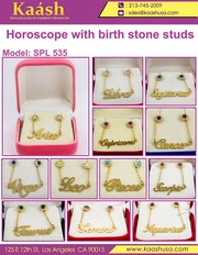 Kaashusa: Horoscope with Birth Stone Stud