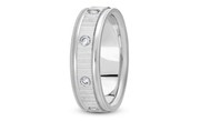 White Gold Diamond Wedding Bands New York