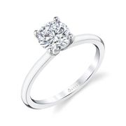 Solitaire Engagement Ring – Dominique