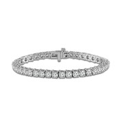 14K White Gold 8 Ctw Bracelet