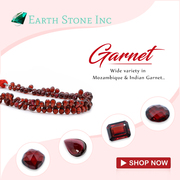 Garnet Gemstone Wholesale Supplier for Jewelry | My Earth Stone