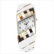 Shell Mosaic Bangle Watch